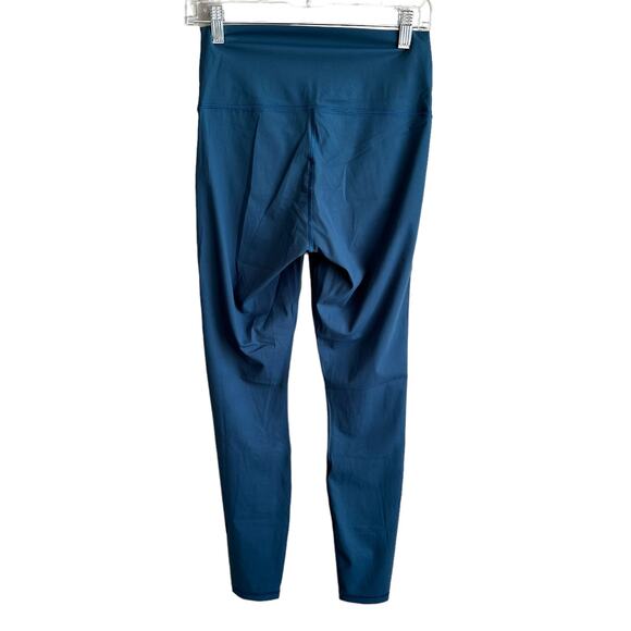 Everlane The Peform High Rise Legging Regular Teal Blue M - Picture 3 of 5
